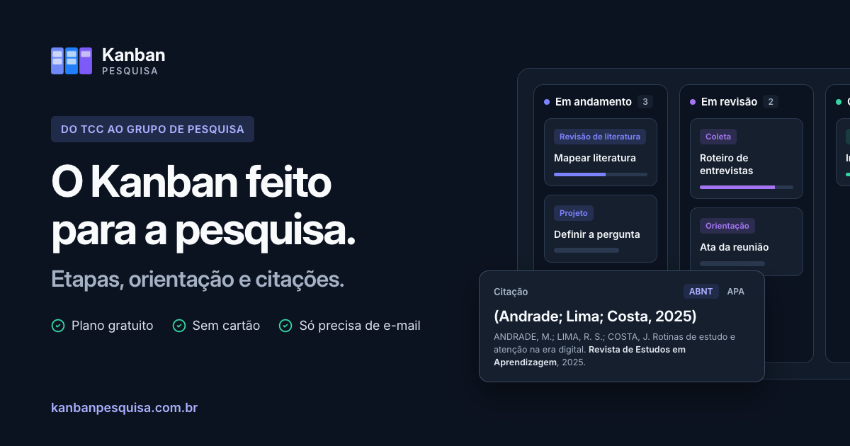 Kanban Pesquisa screenshot 1 of 5